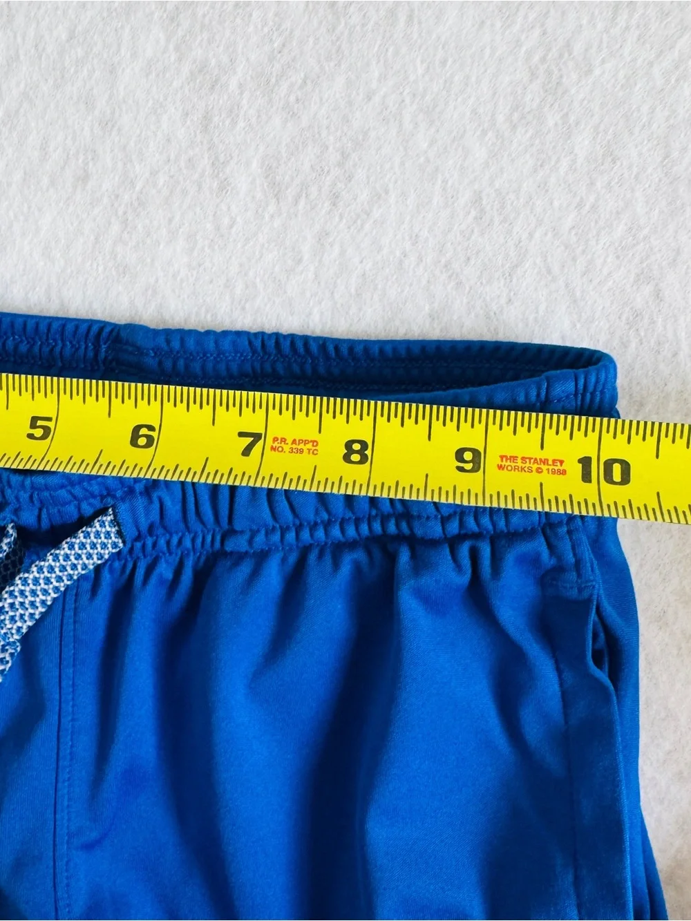 Under Armour Royal Blue Athletic Shorts with White Logo